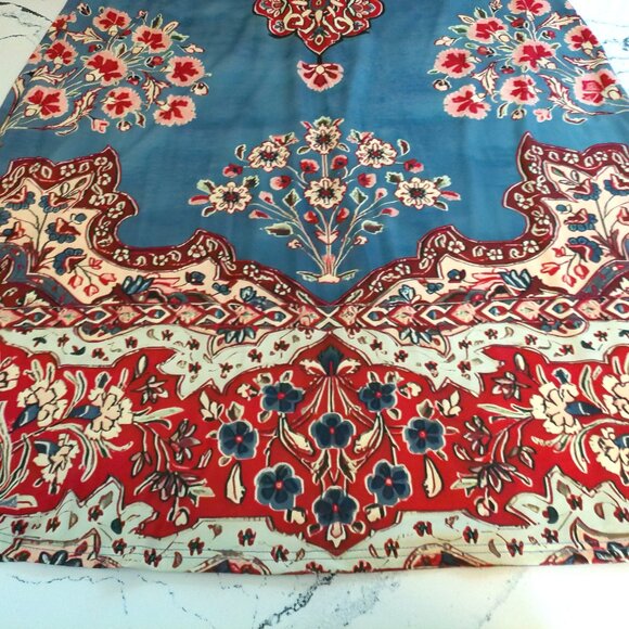 Maxi Dress XXL NEW Short Sleeve Stretchy Comfort - Picture 6 of 8